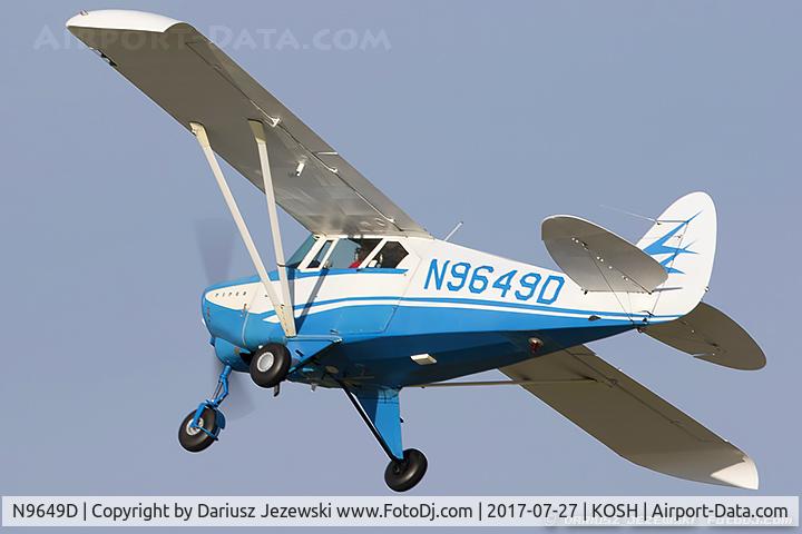 N9649D, 1959 Piper PA-22-160 Tri Pacer C/N 22-6563, Piper PA-22-160 Tri-Pacer  C/N 22-6563 , N9649D
