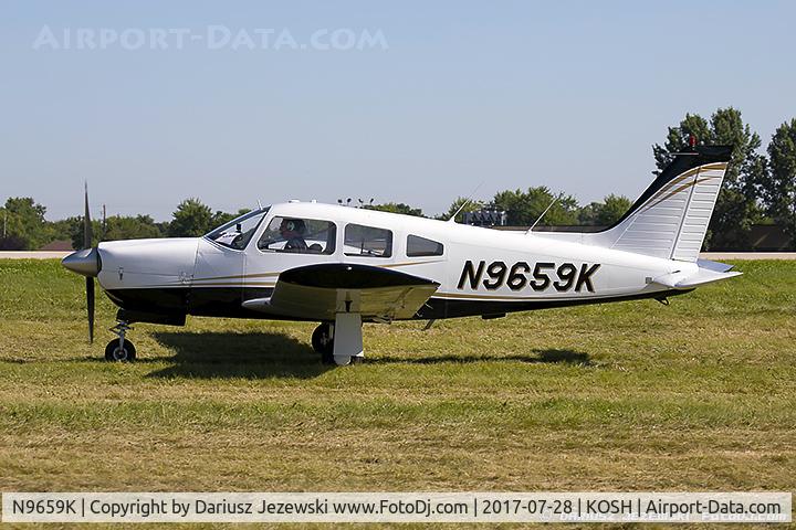 N9659K, 1976 Piper PA-28R-200 Cherokee Arrow C/N 28R-7635254, Piper PA-28R-200 Arrow II  C/N 28R-7635254, N9659K