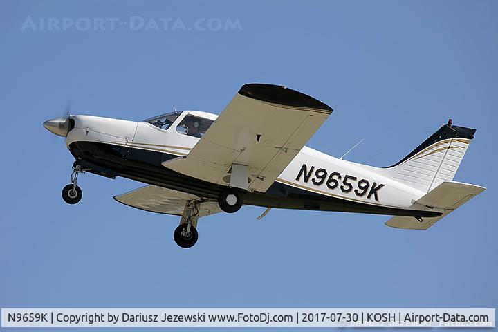 N9659K, 1976 Piper PA-28R-200 Cherokee Arrow C/N 28R-7635254, Piper PA-28R-200 Arrow II  C/N 28R-7635254, N9659K