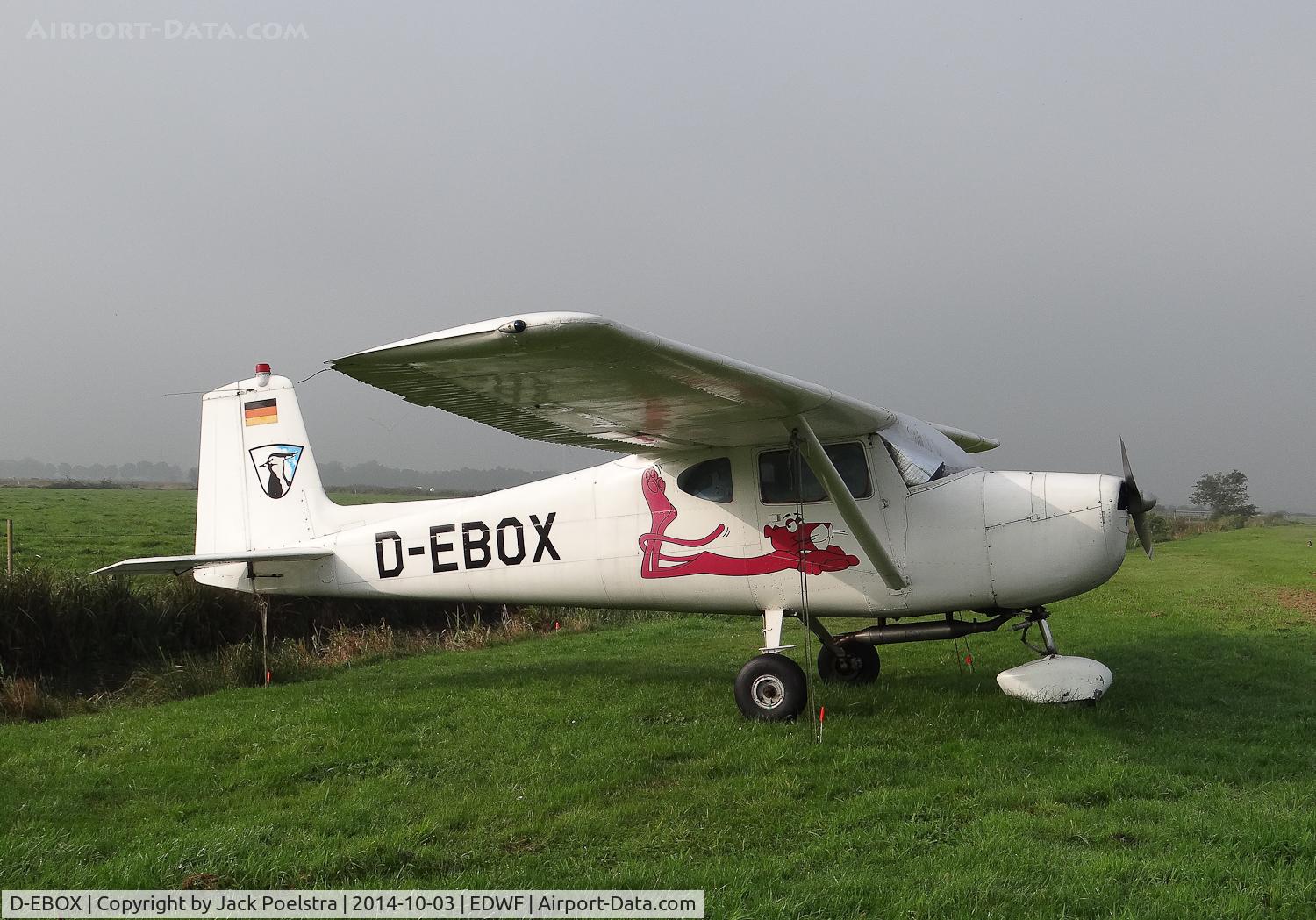 D-EBOX, 1959 Cessna 150B C/N 15017179, At Leer airport
