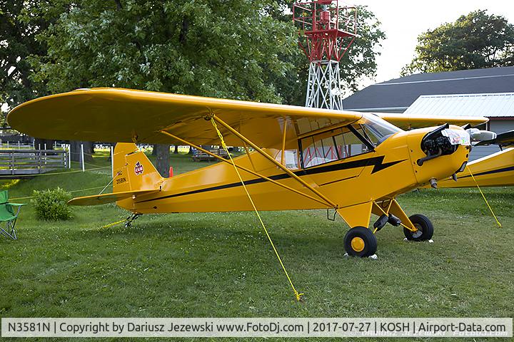 N3581N, 1947 Piper J3C-65 Cub Cub C/N 22822, Piper J3C-65 Cub  C/N 22822, NC3581N