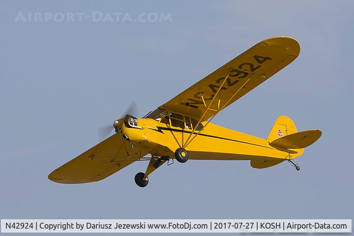 N42924, 1945 Piper J3C-65 Cub Cub C/N 15273, Piper J3C-65 Cub  C/N 15273, NC42924
