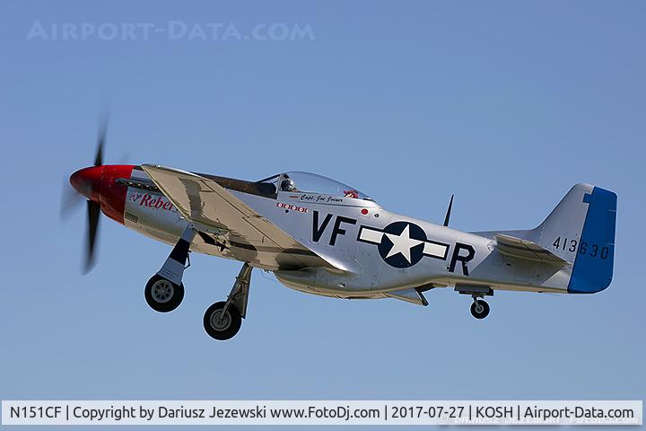 N151CF, 1944 North American P-51D Mustang C/N 44-84933N, North American P-51D Mustang 
