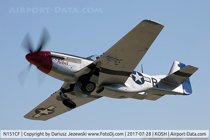 N151CF, 1944 North American P-51D Mustang C/N 44-84933N, North American P-51D Mustang 