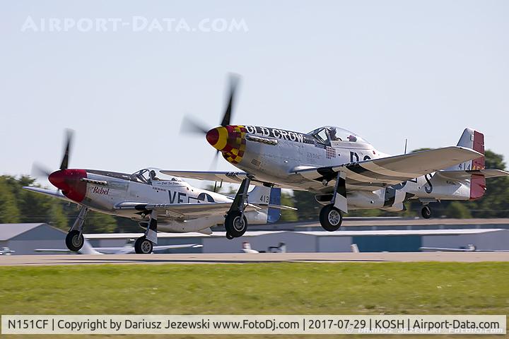 N151CF, 1944 North American P-51D Mustang C/N 44-84933N, North American P-51D Mustang 