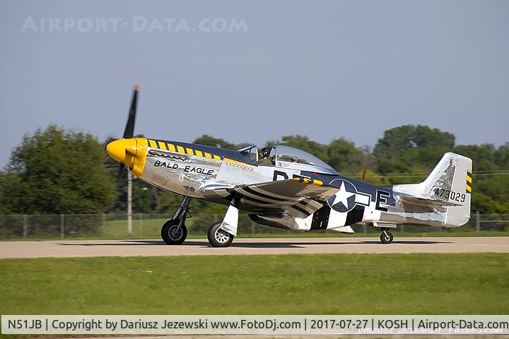 N51JB, 1944 North American P-51D Mustang C/N 122-39488, North American P-51D Mustang 