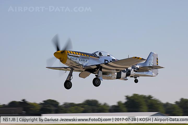 N51JB, 1944 North American P-51D Mustang C/N 122-39488, North American P-51D Mustang 