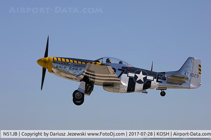 N51JB, 1944 North American P-51D Mustang C/N 122-39488, North American P-51D Mustang 
