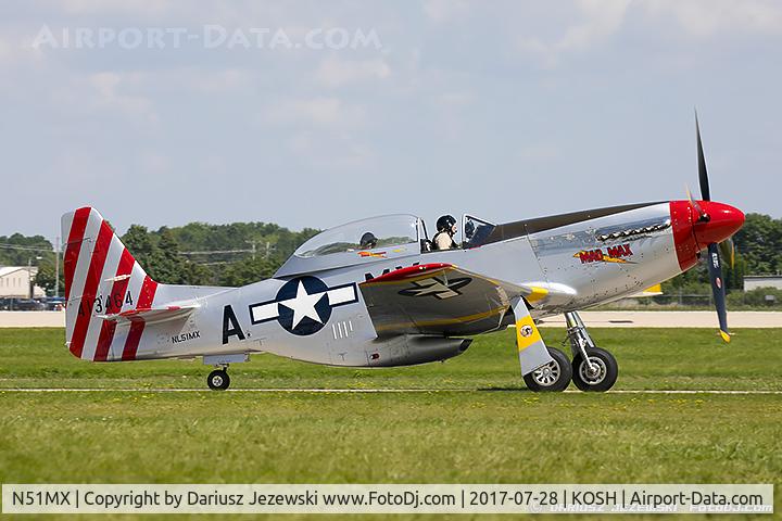 N51MX, 1944 North American F-51D Mustang C/N 45-11559, North American F-51D Mustang 