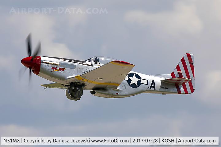 N51MX, 1944 North American F-51D Mustang C/N 45-11559, North American F-51D Mustang 