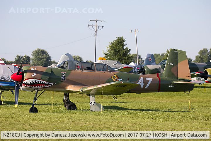 N218CJ, 1979 Nanchang CJ-6A C/N 3532021, Nanchang CJ-6A  C/N 3532021, NX218CJ