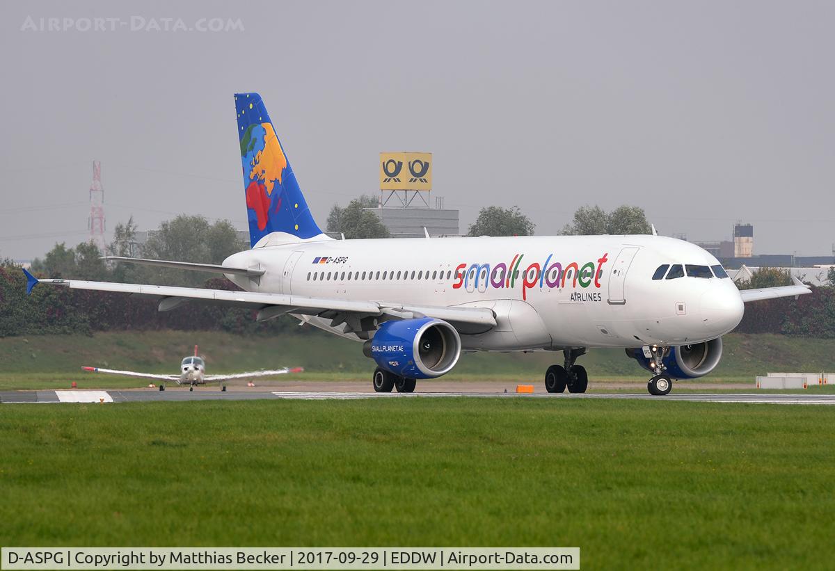 D-ASPG, 2005 Airbus A320-214 C/N 2529, D-ASPG