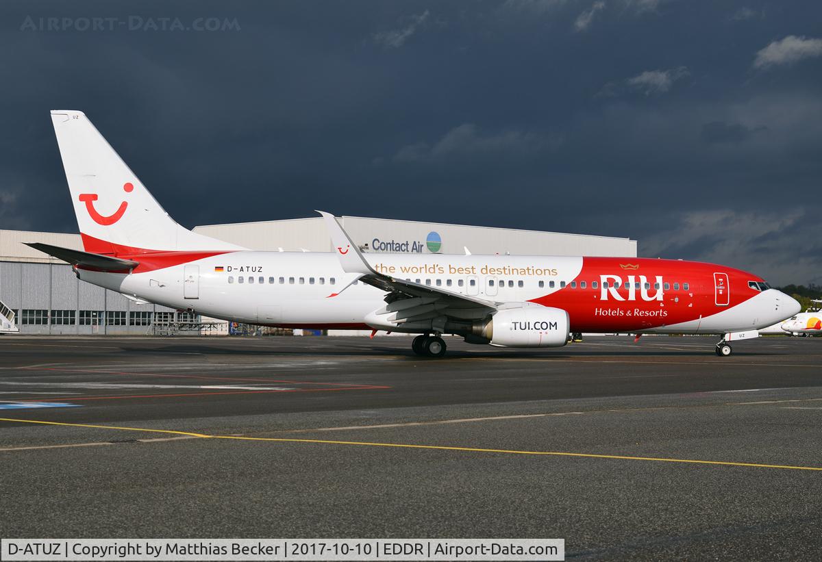 D-ATUZ, 2007 Boeing 737-8K5 C/N 34691, D-ATUZ