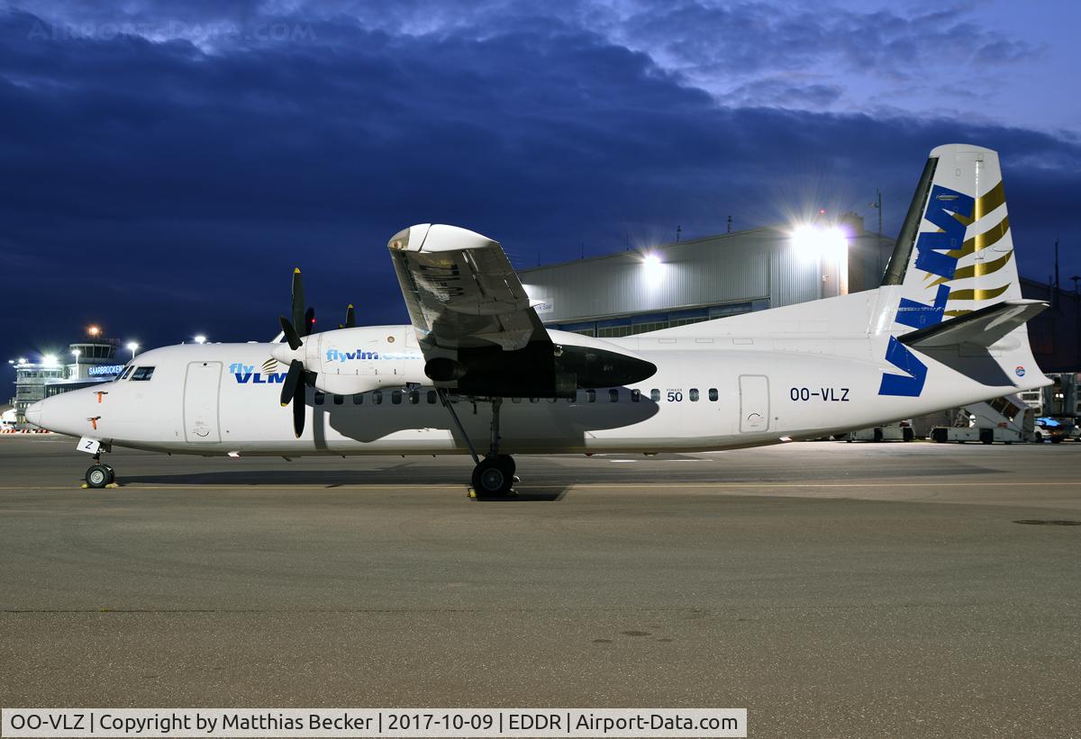 OO-VLZ, 1992 Fokker 50 C/N 20264, OO-VLZ
