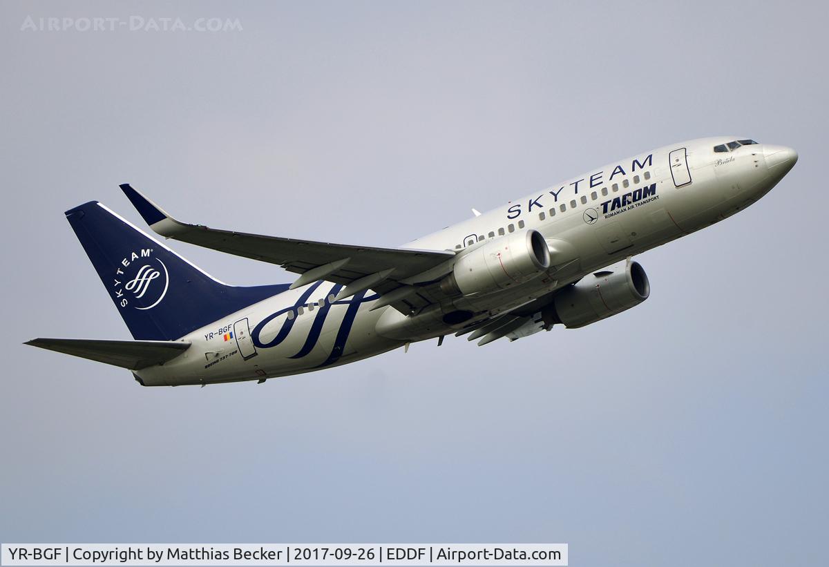 YR-BGF, 2001 Boeing 737-78J C/N 28440, YR-BGF