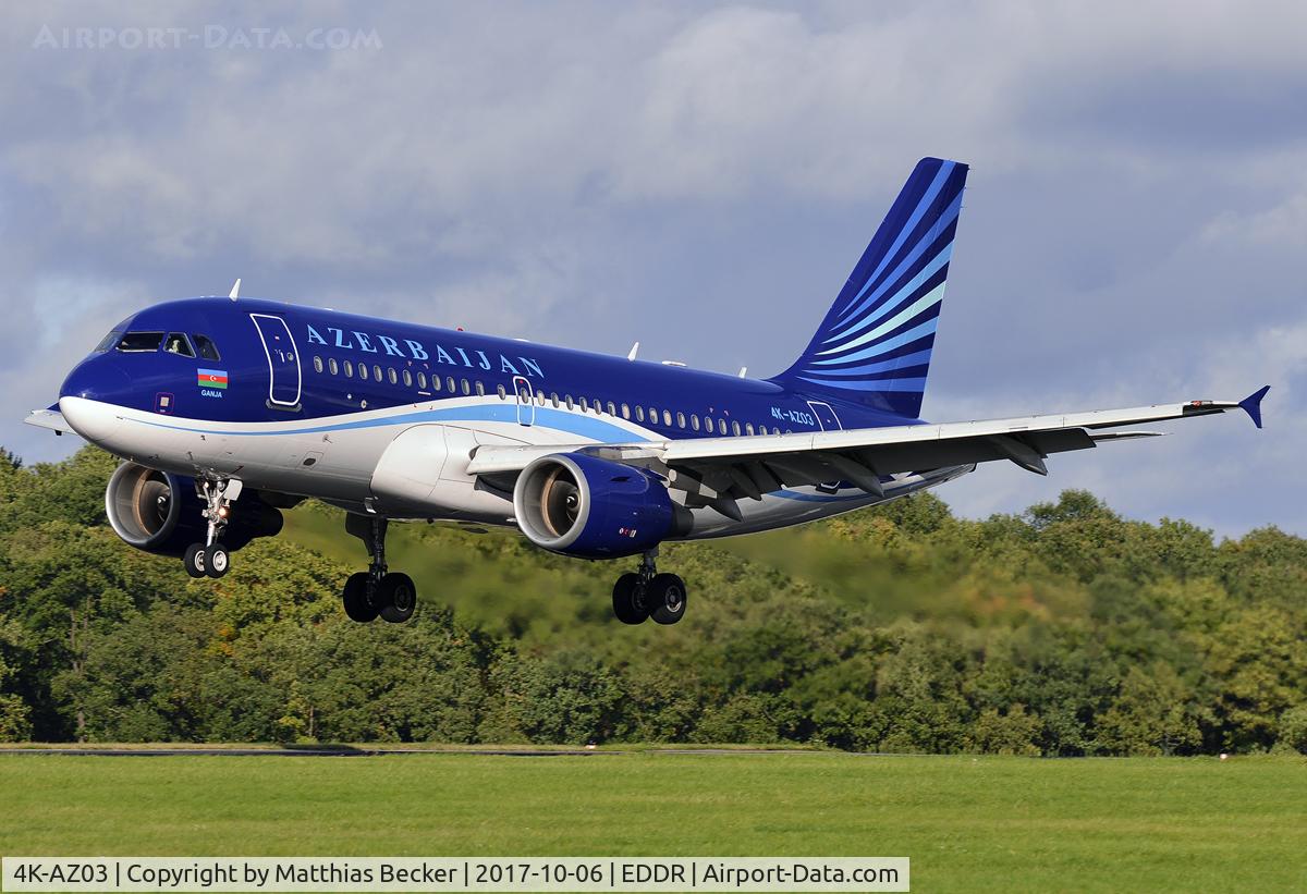 4K-AZ03, 2005 Airbus A319-111 C/N 2516, 4K-AZ03