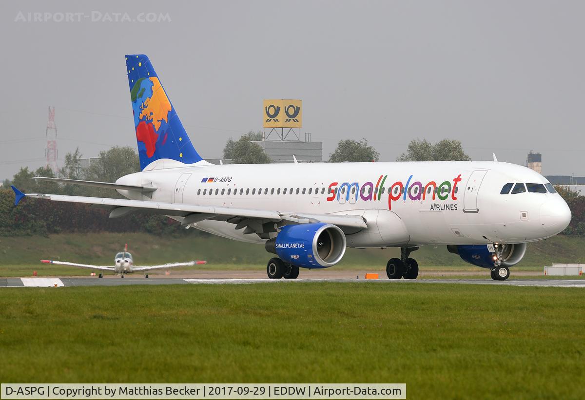 D-ASPG, 2005 Airbus A320-214 C/N 2529, D-ASPG