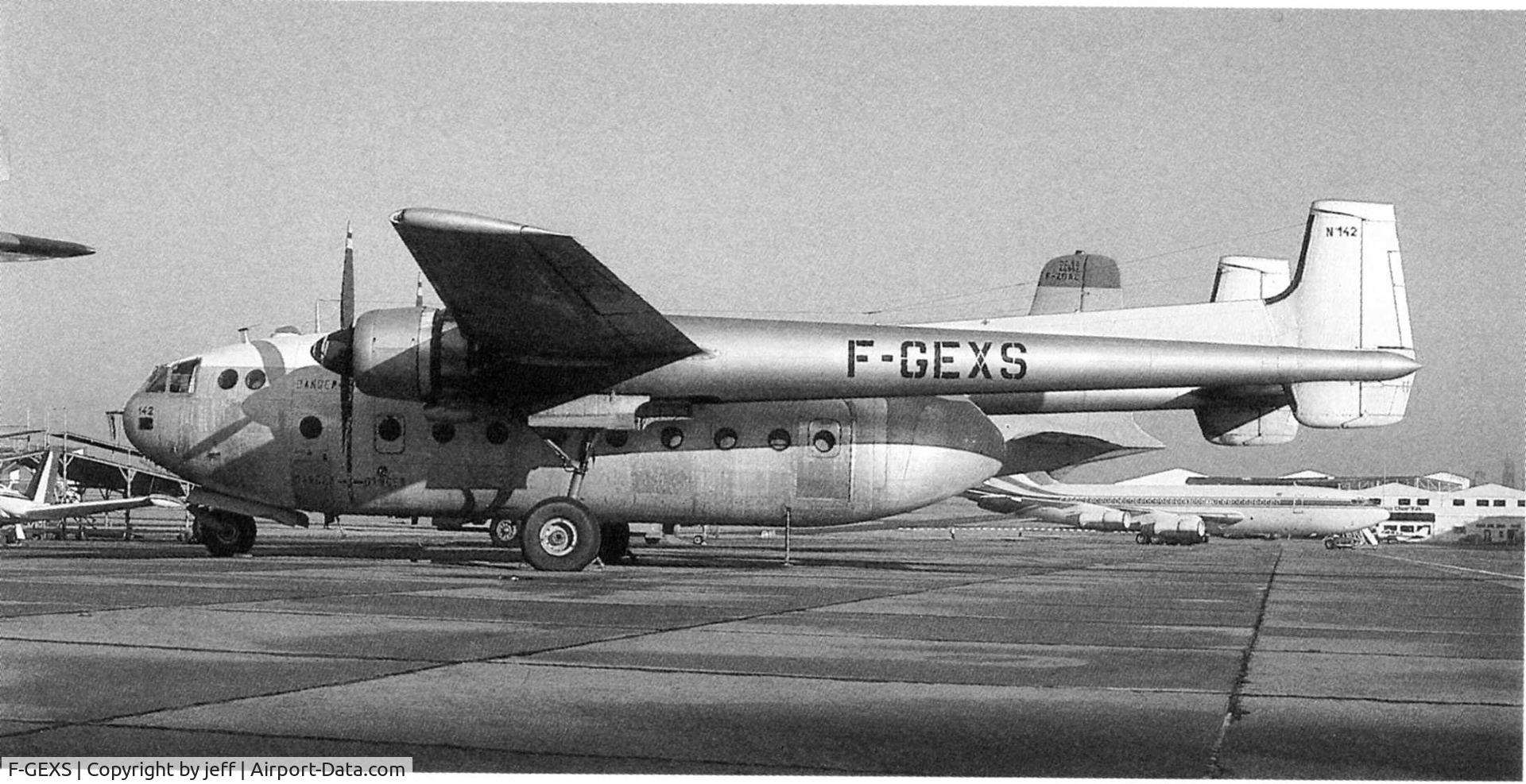 F-GEXS, Nord N-2501TC Noratlas C/N 142, Nord F-GEXS