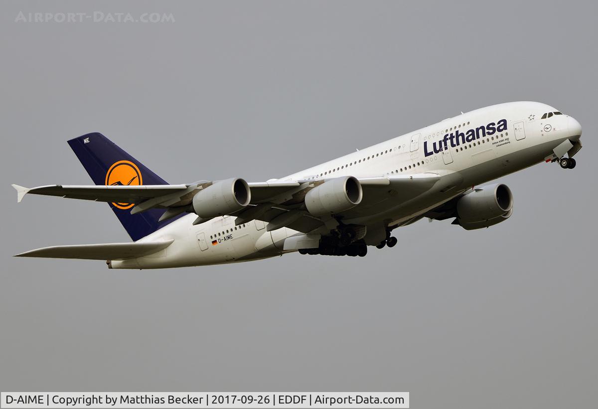 D-AIME, 2010 Airbus A380-841 C/N 061, D-AIME