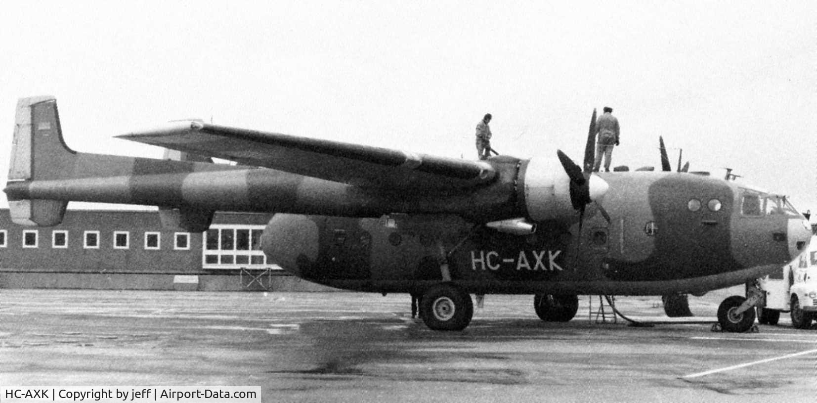 HC-AXK, Nord N-2501D Noratlas C/N 137, HC-AXK