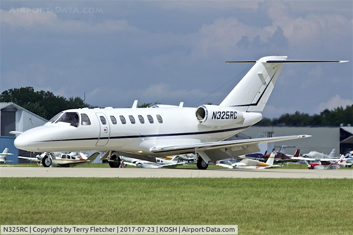 N325RC, 2005 Cessna 525B CitationJet CJ3 C/N 525B-0021, At 2017 EAA AirVenture at Oshkosh
