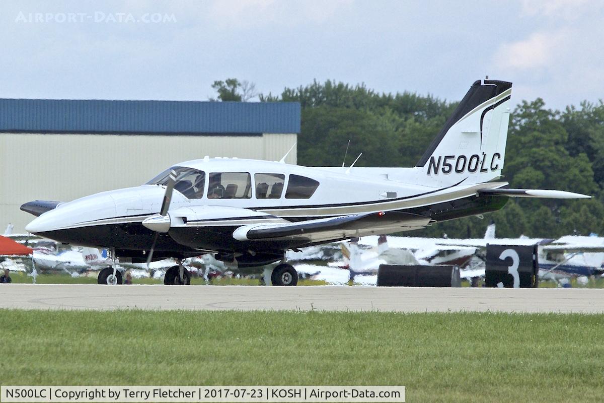 N500LC, 1979 Piper PA-23-250 Aztec C/N 27-7954060, At 2017 EAA AirVenture at Oshkosh