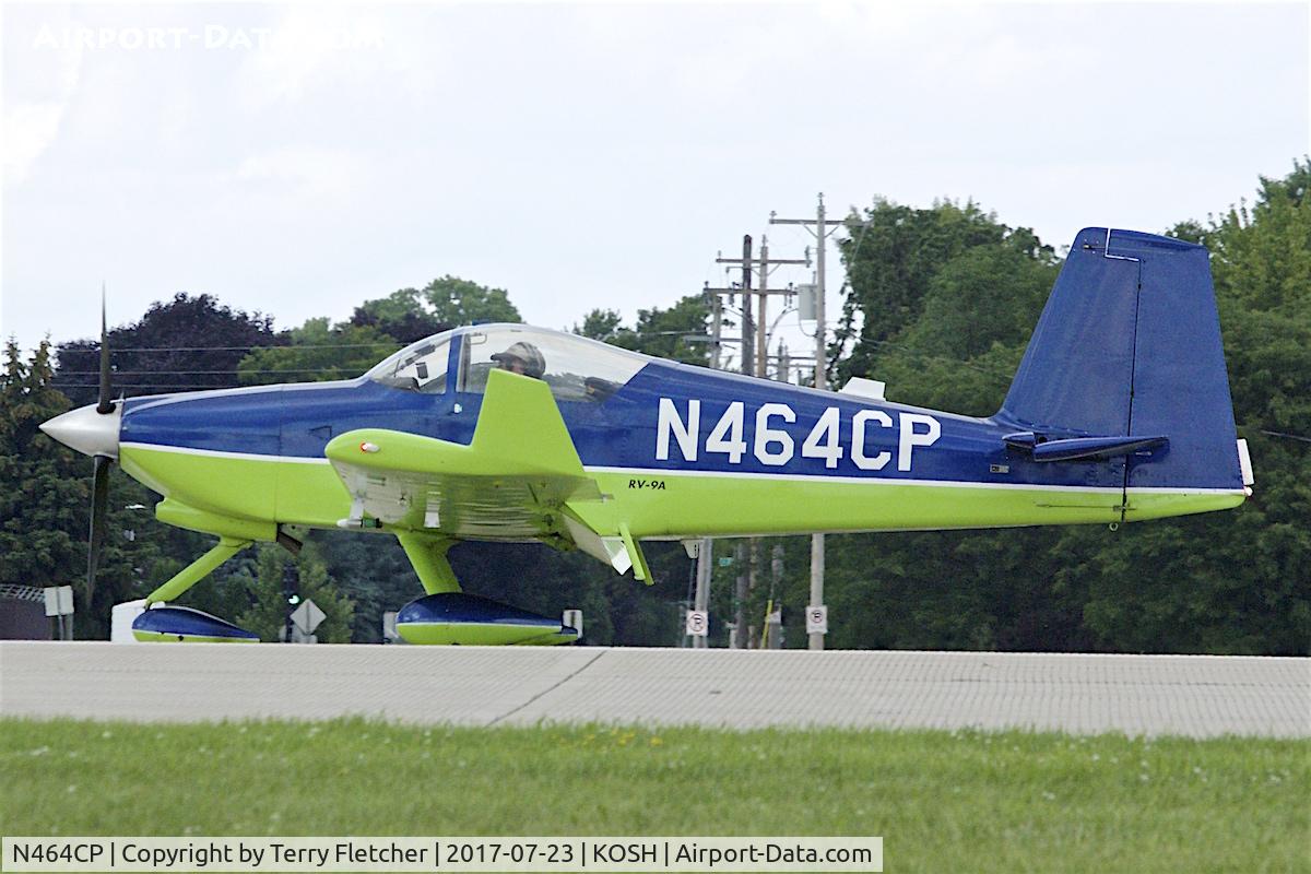 N464CP, 2008 Vans RV-9A C/N 90626, At 2017 EAA AirVenture at Oshkosh