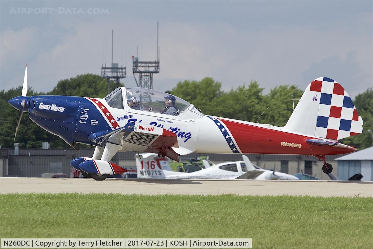 N260DC, 1956 De Havilland Canada DHC-1B-2-S5 Chipmunk Mk2 C/N 180-218, At 2017 EAA AirVenture at Oshkosh