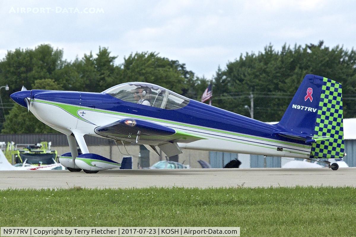 N977RV, 2005 Vans RV-7 C/N 71409, At 2017 EAA AirVenture at Oshkosh