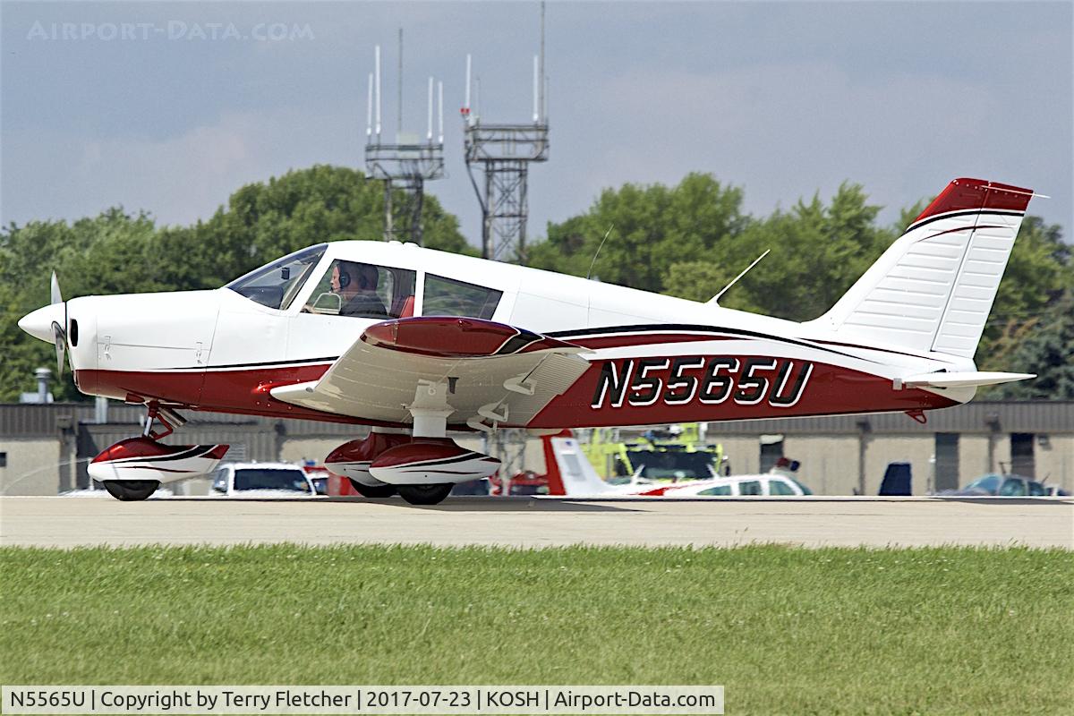 N5565U, 1969 Piper PA-28-140 Cherokee C/N 28-26292, At 2017 EAA AirVenture at Oshkosh
