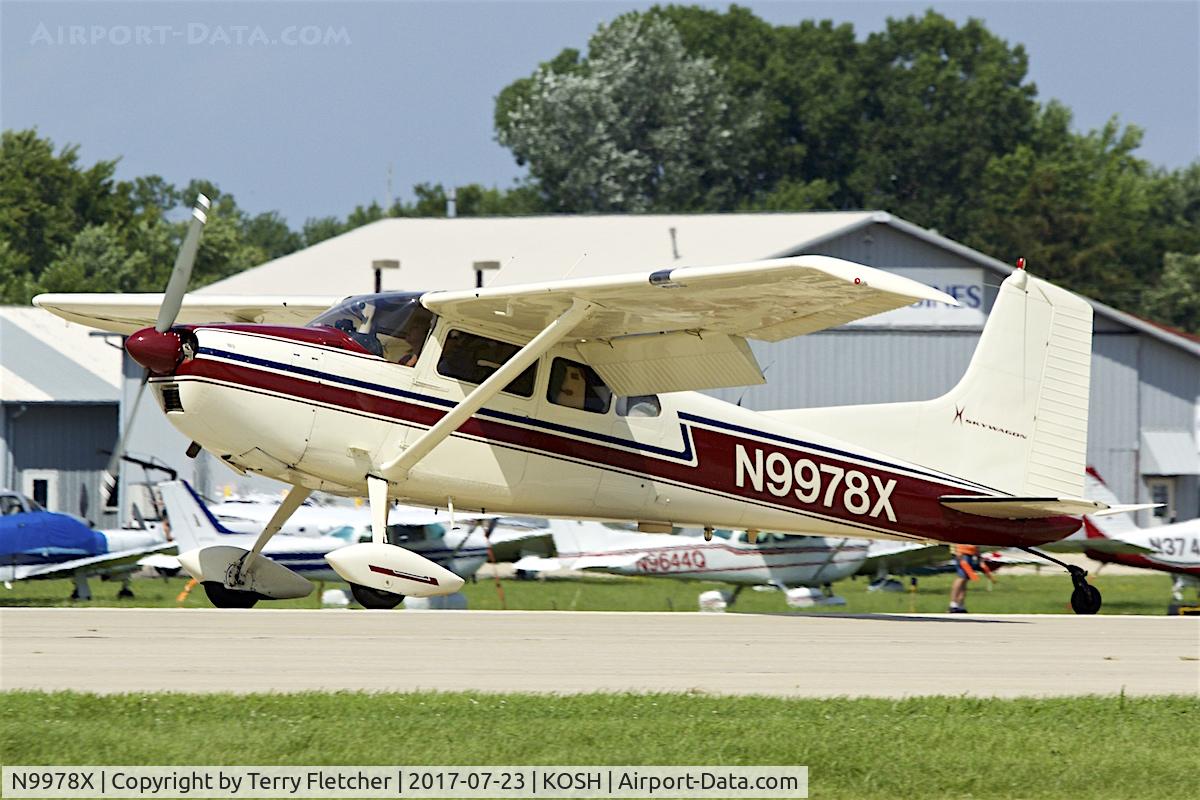N9978X, 1961 Cessna 185 Skywagon C/N 185-0178, At 2017 EAA AirVenture at Oshkosh