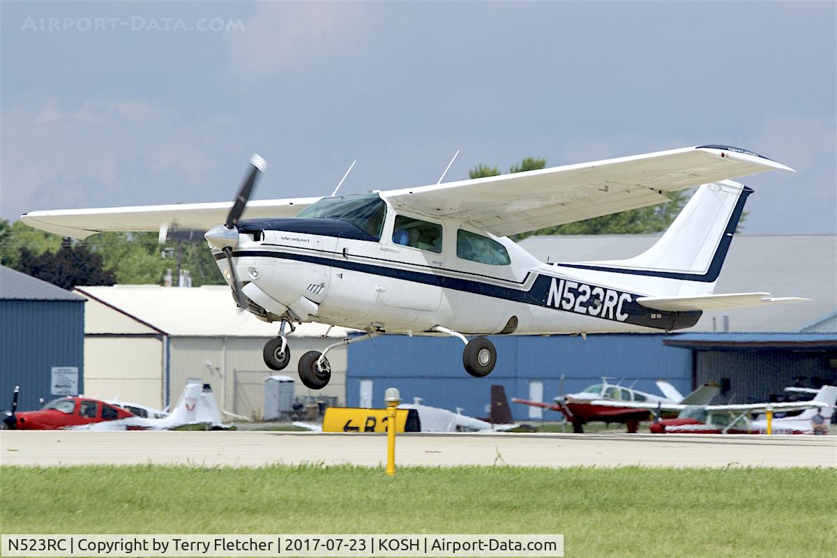N523RC, 1975 Cessna T210L Turbo Centurion C/N 21060654, At 2017 EAA AirVenture at Oshkosh