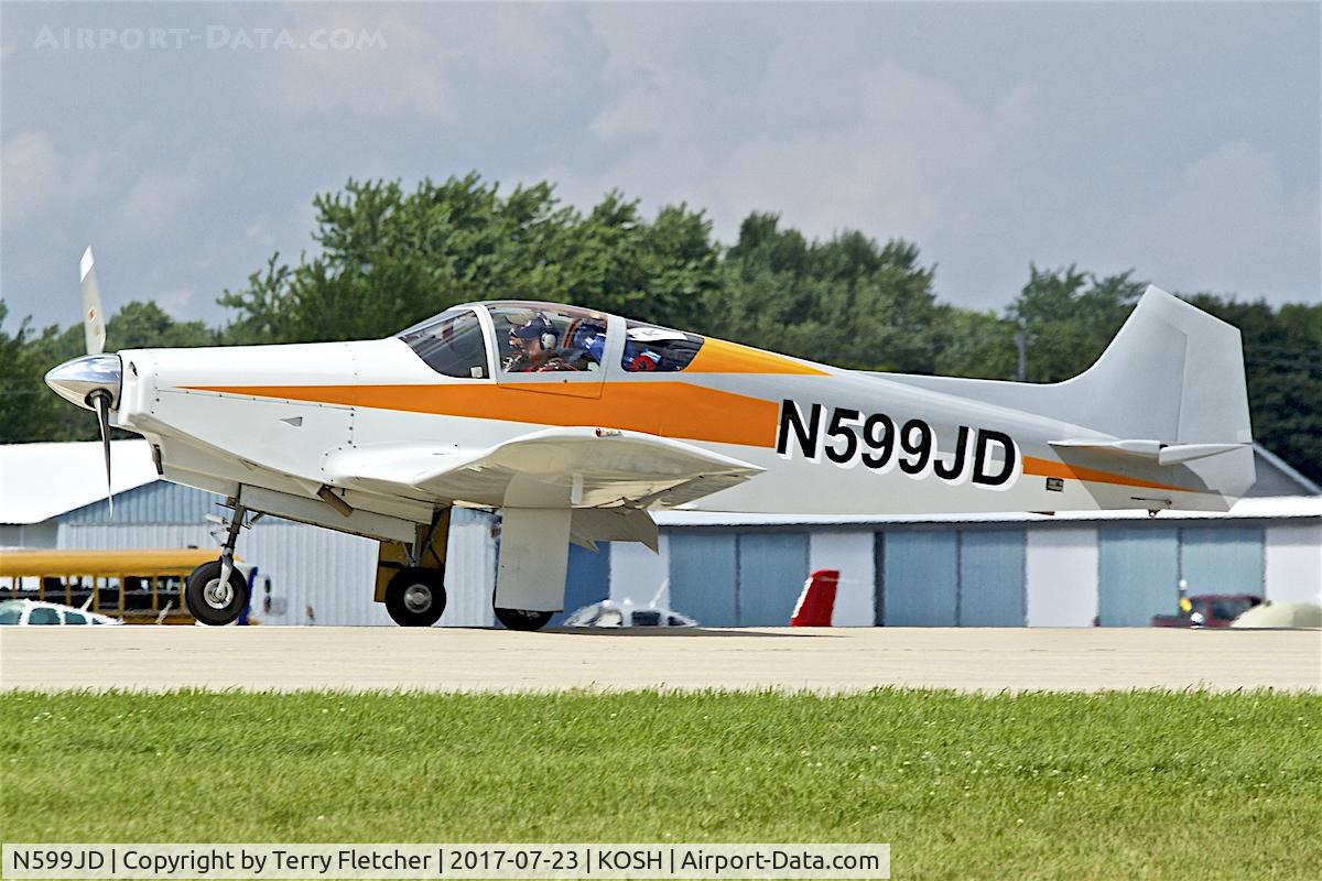 N599JD, 2001 Jeffair Barracuda C/N 599, At 2017 EAA AirVenture at Oshkosh