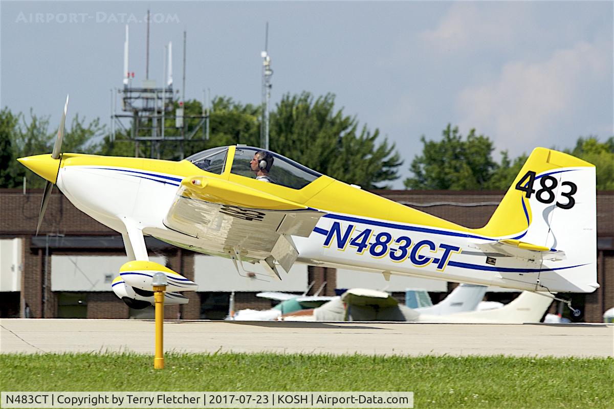 N483CT, 2008 Vans RV-7 C/N 71795, At 2017 EAA AirVenture at Oshkosh