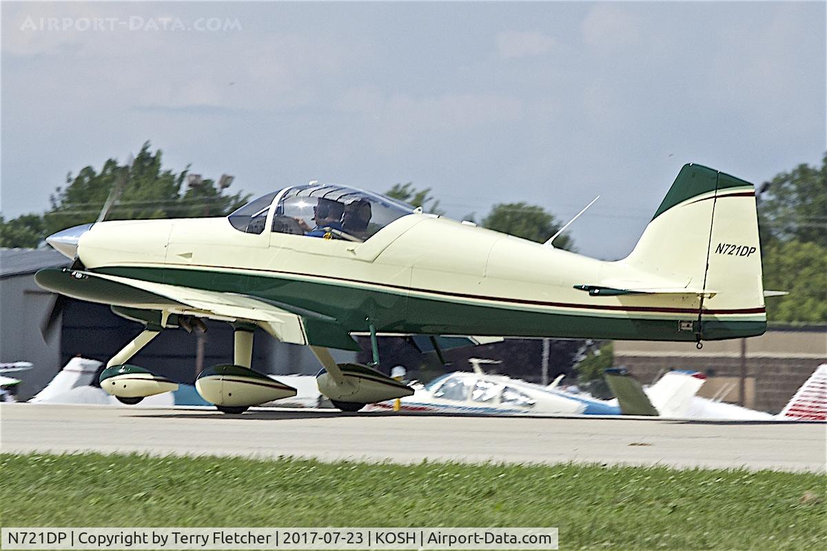 N721DP, Vans RV-6A C/N 22652, At 2017 EAA AirVenture at Oshkosh