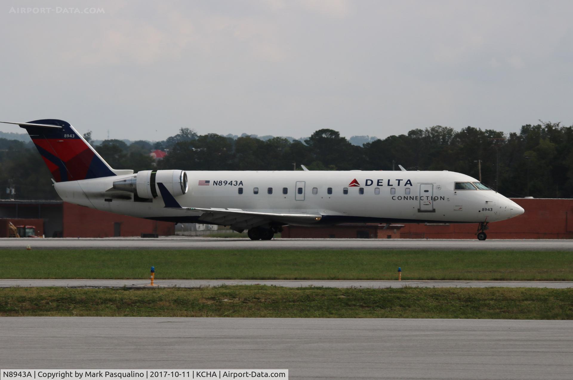 N8943A, 2004 Bombardier CRJ-200 (CL-600-2B19) C/N 7943, CL-600-2B19