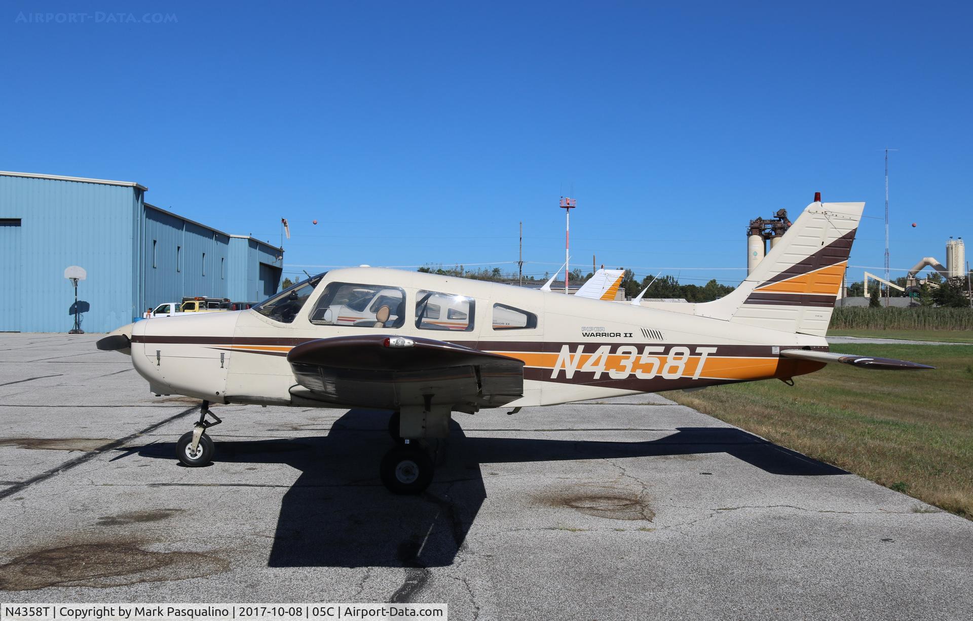 N4358T, 1984 Piper PA-28-161 C/N 28-8416040, Piper PA-28-161