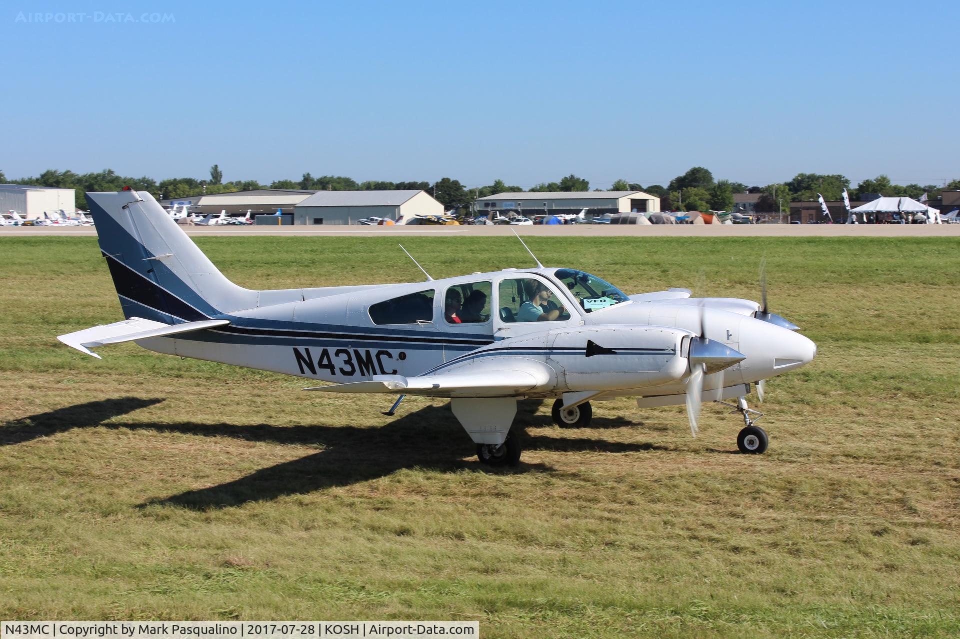 N43MC, 1970 Beech A56TC C/N TG-85, Beech A56TC