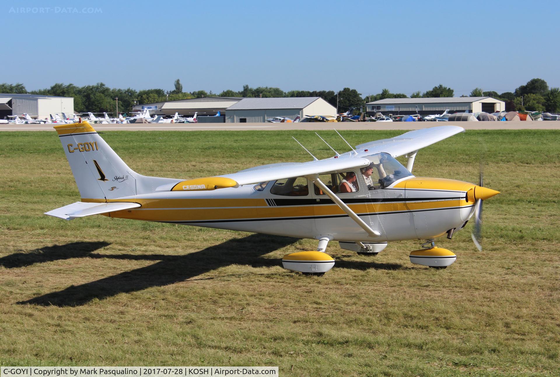 C-GOYI, 1974 Cessna 172M Skyhawk II C/N 17264050, Cessna 172M