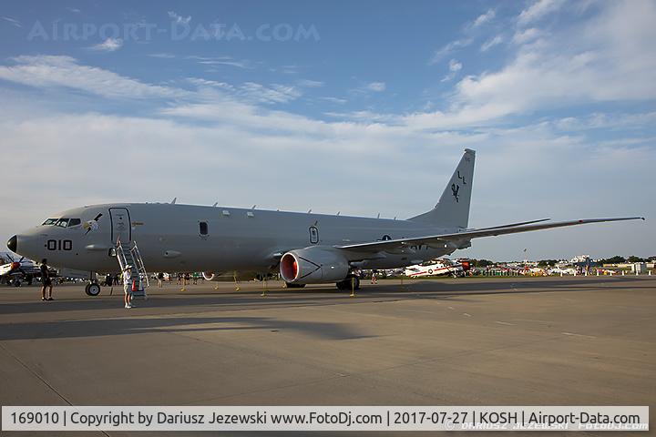 169010, 2016 Boeing P-8A Poseidon C/N 44950, P-8A Poseidon 169010 LL-010 from VP-30 
