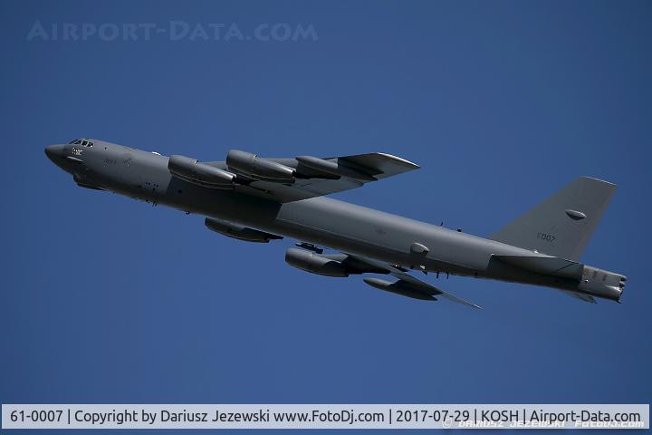 61-0007, 1961 Boeing B-52H Stratofortress C/N 464434, B-52H Stratofortress 61-0007 MT from 69th BS 