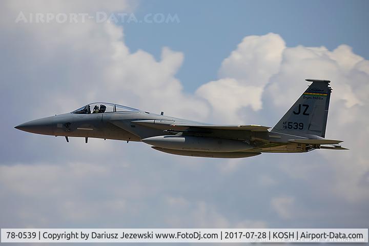 78-0539, 1978 McDonnell Douglas F-15C Eagle C/N 0529/C072, F-15C Eagle 78-0539 JZ from 122nd FW 