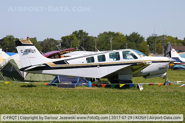 C-FRQT, 1994 Beech A36 Bonanza 36 C/N E-2861, Beech A36 Bonanza 36  C/N E-2861, C-FRQT