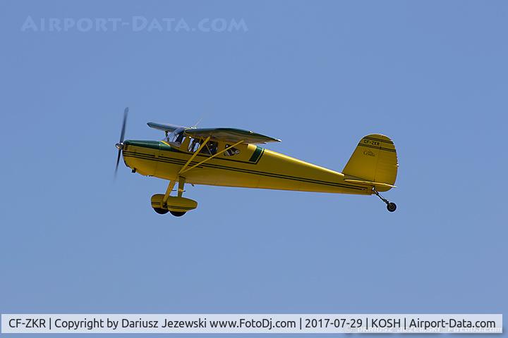 CF-ZKR, 1947 Cessna 140 C/N 12543, Cessna 140  C/N 12543, CF-ZKR