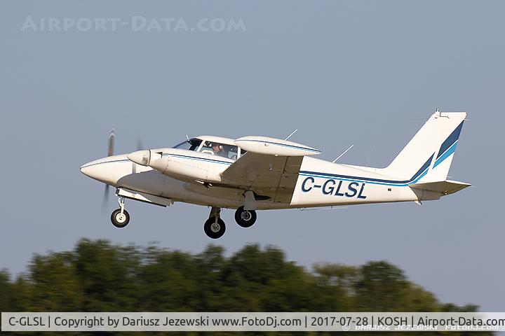 C-GLSL, 1963 Piper PA-30 Twin Comanche Twin Comanche C/N 30-209, Piper PA-30 Twin Comanche  C/N 30-209, C-GLSL