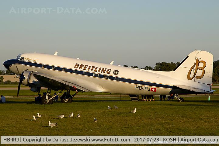 HB-IRJ, 1940 Douglas DC-3A-S4C4G C/N 2204, Douglas DC3A-S4C4G  C/N 2204,  HB-IRJ