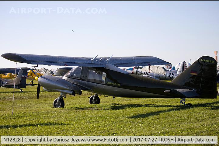 N12828, 1961 Dornier Do-28A-1 C/N 3023, Dornier Do-28A-1  C/N 3023, N12828