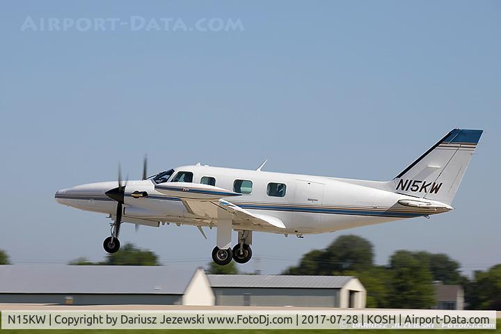N15KW, 1981 Piper PA-31T2 Cheyenne IIXL C/N 31T-8166014, Piper PA-31T2 Cheyenne IIXL  C/N 31T-8166014, N15KW