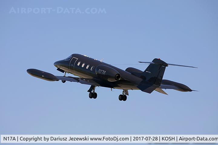 N17A, 1980 Learjet 36A C/N 36-046, Gates Learjet Corp. 36A  C/N 46, N17A
