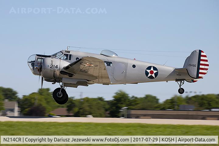 N214CR, 1958 Beech AT-11 Kansan C/N 912, Beech AT-11 Kansas 